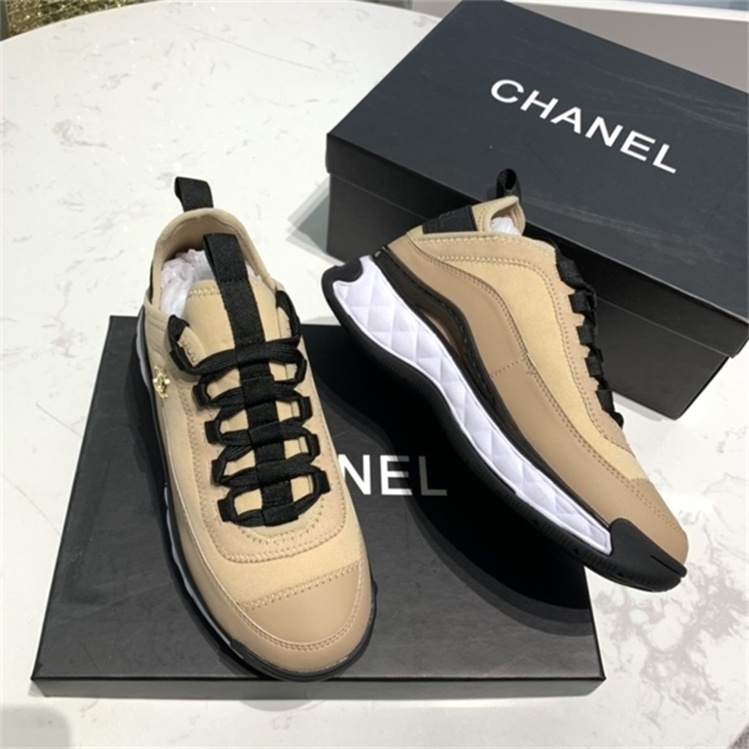 ✁☑✑【 Ready Stock 】 ลดราคาสูงสุด Chanel_ 2020 รองเท้าผ้าใบกีฬาที่ชื่นชอบใหม่