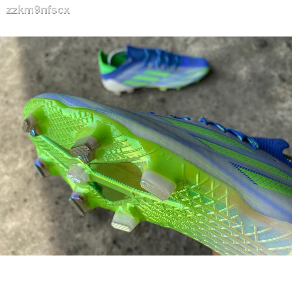 รองเท้าฟุตบอล Adidas X Speedflow.1 Adizero FG Prime - Cloud White / Screaming Green Sonic Ink