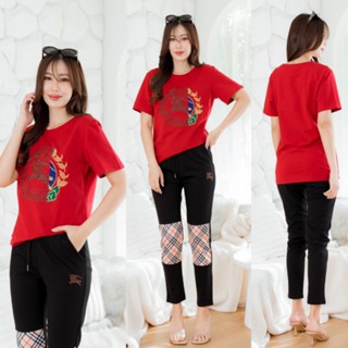 🌷ชุดเข้าเซท งานป้าย 3xl อก 46" ของใหม่ 💯🌷