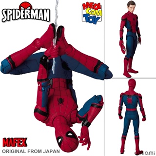 งานแท้ Medicom Toy Mafex No 047 Marvel Spider Man Homecoming มาร์เวล สไปเดอร์แมน Peter Parker ปีเตอร์ ปาร์คเกอร์ Action