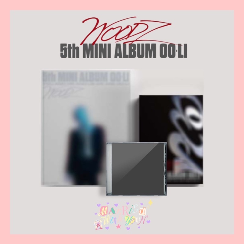 pre ♡ อัลบั้ม WOODZ ‎♡ OO-LI 5th mini album , ซึงยอน อุดจึ