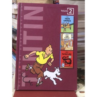 TIN TIN IN AMERICA / ฉบับภาษาอังกฤษ / ปกแข็ง