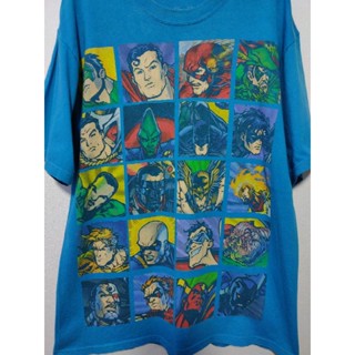 เสื้อยืด มือสอง ลายการ์ตูน Marvel อก 42 ยาว 28