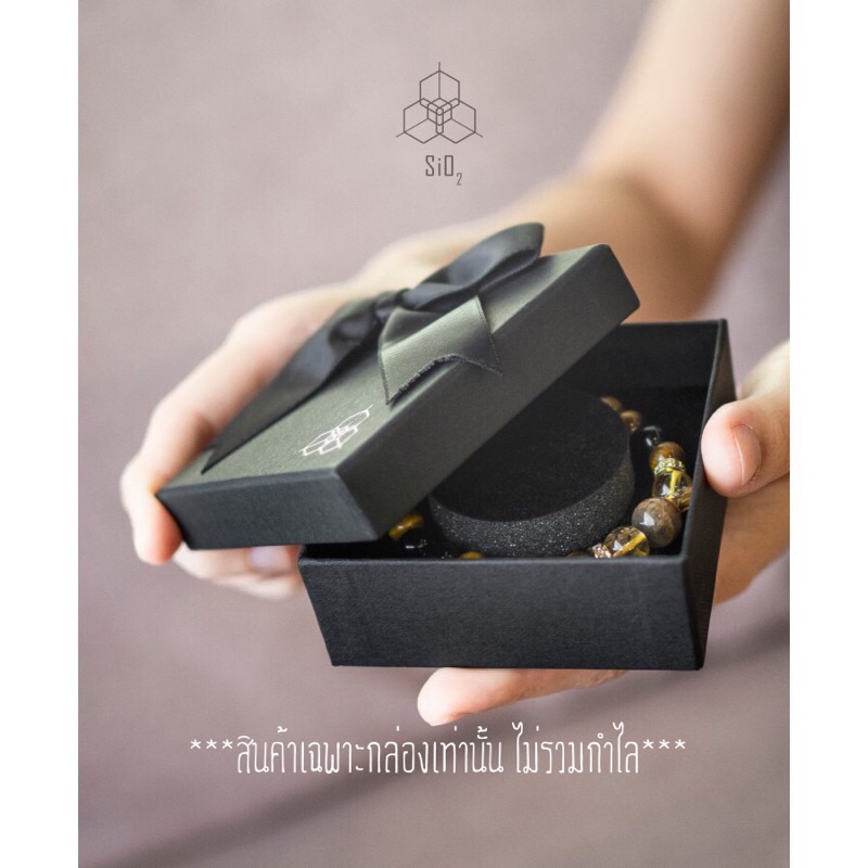 กล่องใส่กำไล แบบมีโบว์หน้ากล่อง (ไม่รวมกำไลในรูป) ของมงคล กล่อง ของขวัญ กล่องของขวัญ [ใส่โค้ด DJ7WF]