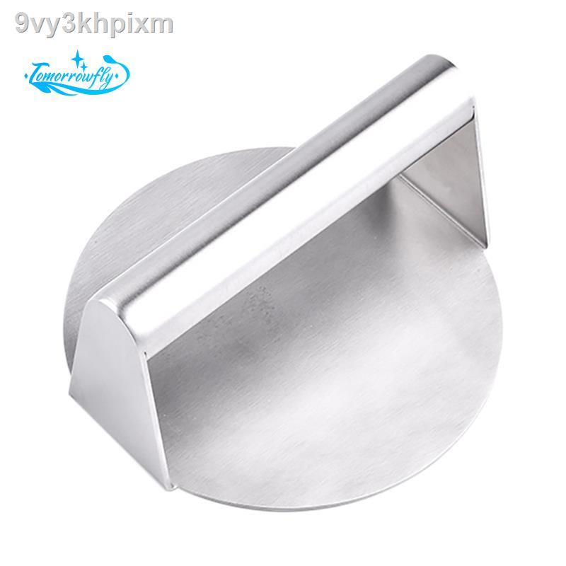 ◎◐Burger Press,Round Smash Burger Press,Griddle Accessories Kit for Grill, Hamburger Patty Maker and