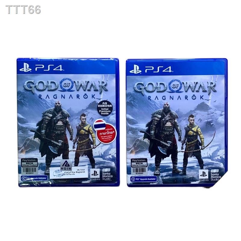 ✼แผ่นเกมส์ PS4 God of war ragnarok [ซับไทย🇹🇭][แผ่นแท้][มือ1]และ[มือ2] zone all สภาพใหม่ๆ และโค้ดเกมส์ตัวเต็ม PS4,PS5