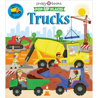 หนังสืออังกฤษใหม่ Pop Up Places Trucks (Pop Up Places) (Board Book) [Hardcover]