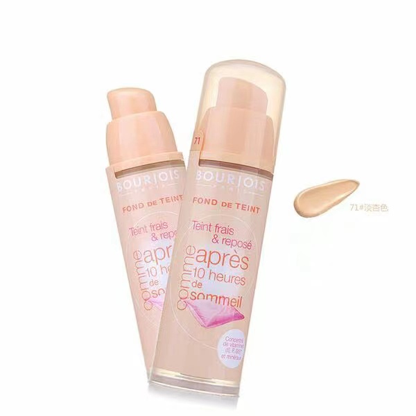 Bourjois Skin Revitalizing liquid foundation 10+hours sleep nourishing concealer