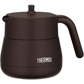 Thermos เทอร์มอส ฉนวนกันความร้อนของหม้อหม้อชา 450 มล. TTE-450 BW k1133