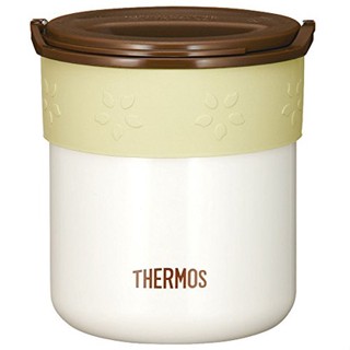 Thermos เทอร์มอส ข้าวโพดข้าวกลางวันภาชนะข้าว งาช้าง 250ml JBP-250 IV k1194