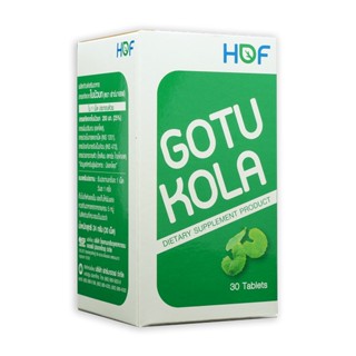 HOF Gotu Kola Extract สารสกัดจากใบบัวบก (30 เม็ด)