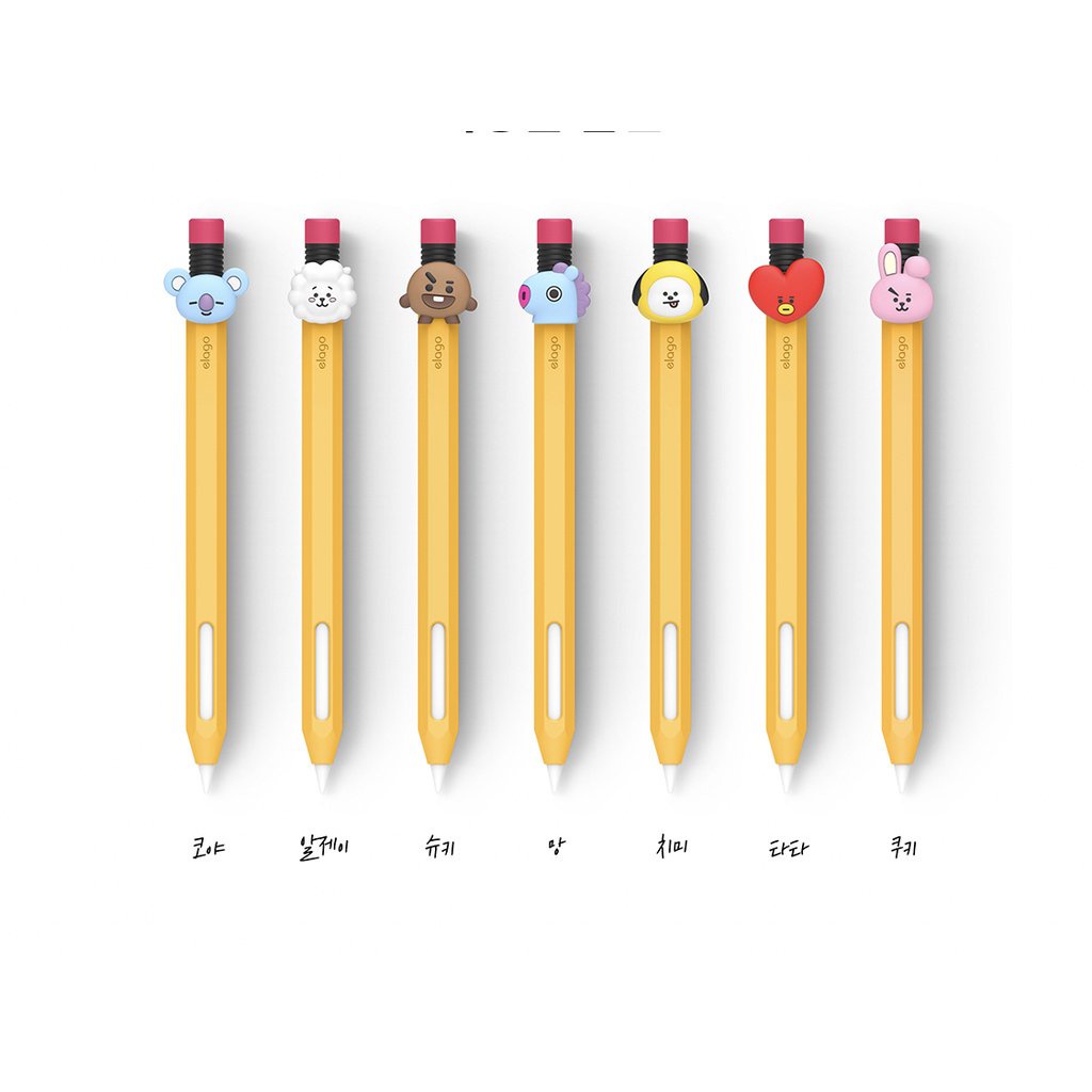 [BT21] พร้อมส่ง ปลอกปากกา Apple Pencil 2nd Generation Silicone Case QOGM
