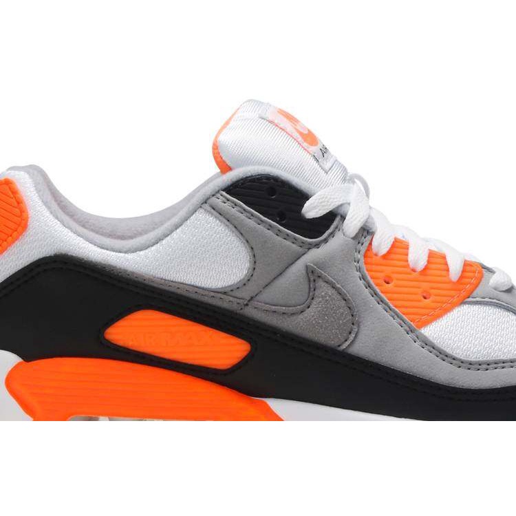 รองเท้าผ้าใบ nike แท้100% ผู้ชาย ผู้หญิง ┋⊕◊รองเท้าผ้าใบ Nike Air Max 90 'Total Orange' Size36-45 รองเท้าnike รองเท้าไนก