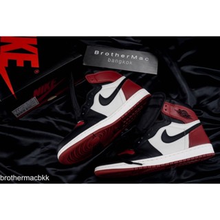 ✒▧[ Pre - Order ] Air Jordan 1 High Retro " Bred Toe Size 40 47.5 LJRรองเท้าผ้าใบผู้ชาย