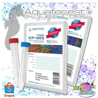 Aquaforest MarineLab ICP Test 1 and 2 ชุดทดสอบน้ำทะเล และน้ำ RO ตรวจวัดค่าน้ำ 38 พารามิเตอร์