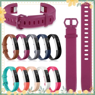 สายนาฬิกา Silicone Soft Watch สายคล้องคอสำหรับ Fitbit Alta HR