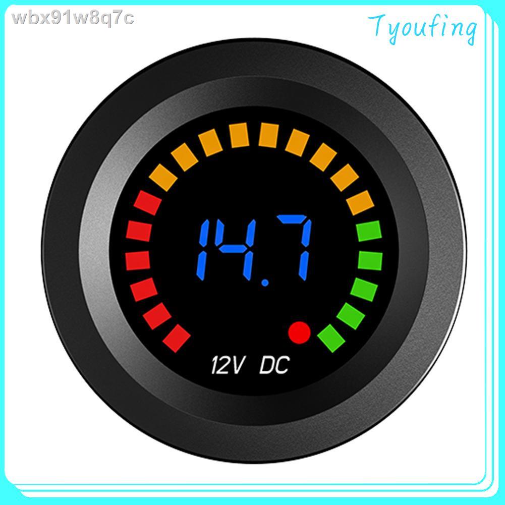 5-36V LED Digital Display Panel Voltmeter Voltage Meter for 12V Car Motorcycle