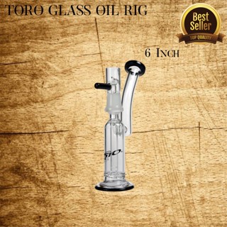 แจกันแก้ว Toro Glass oil rig 6 Inch