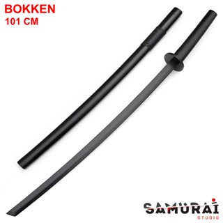 ดาบไม้ ซามูไร + ปลอกดาบ Kendo Bokken ทนทาน สำหรับฝึก ดาบเคนโด้ โบเคน ดาบญี่ปุ่น JAPAN Samurai Katana Sword Wooden 剣道剣