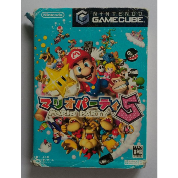 ตลับเกมส์เครื่อง MARIO PARTY 5 [DOL-P-GP5J (JPN)] Nintendo GameCube Game Cube