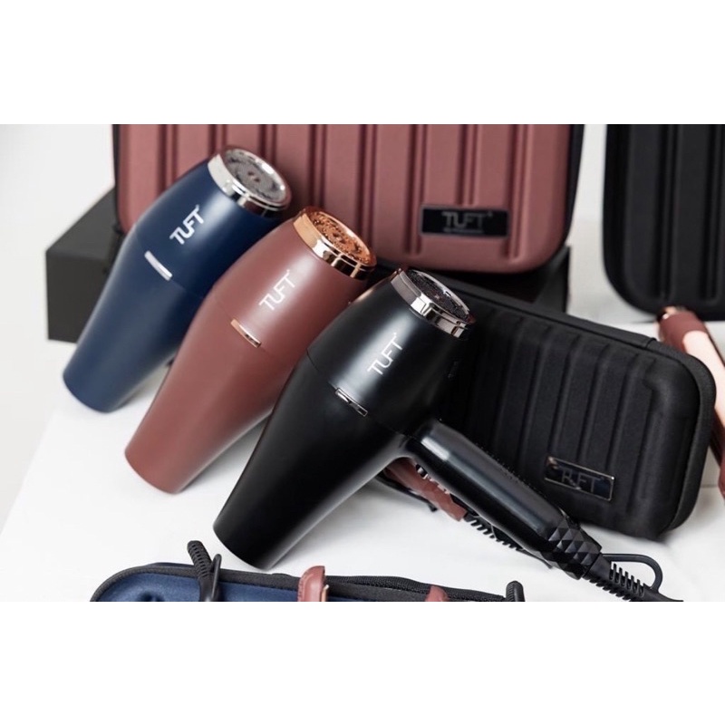 SALE ของแท้ ไดร์เป่าผมพร้อมกล่องผ้า Tuft hairdryer TU8501 ประจุลบไอโอนิค ถนอมเส้นผม