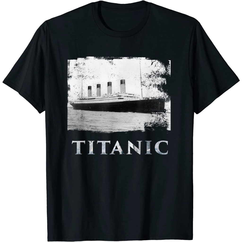 Titanic Lover  Rms Titanic 1912  Famous Ship  Titanic T-shirt : ปฏิทินรองเท้าและเครื่องประดับ