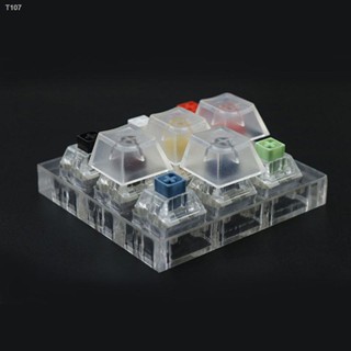 CRE  10Pcs Transparent ABS Keycaps Mechanical keyboard Keycaps Matte Backlit Keycaps For Cherry Gateron Switch Mechanica