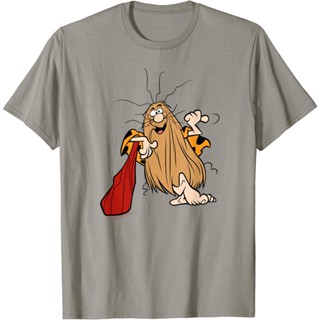 เสื้อยืด Captain Caveman Captain Caveman Just Chilling : เสื้อผ้า รองเท้า และเครื่องประดับ