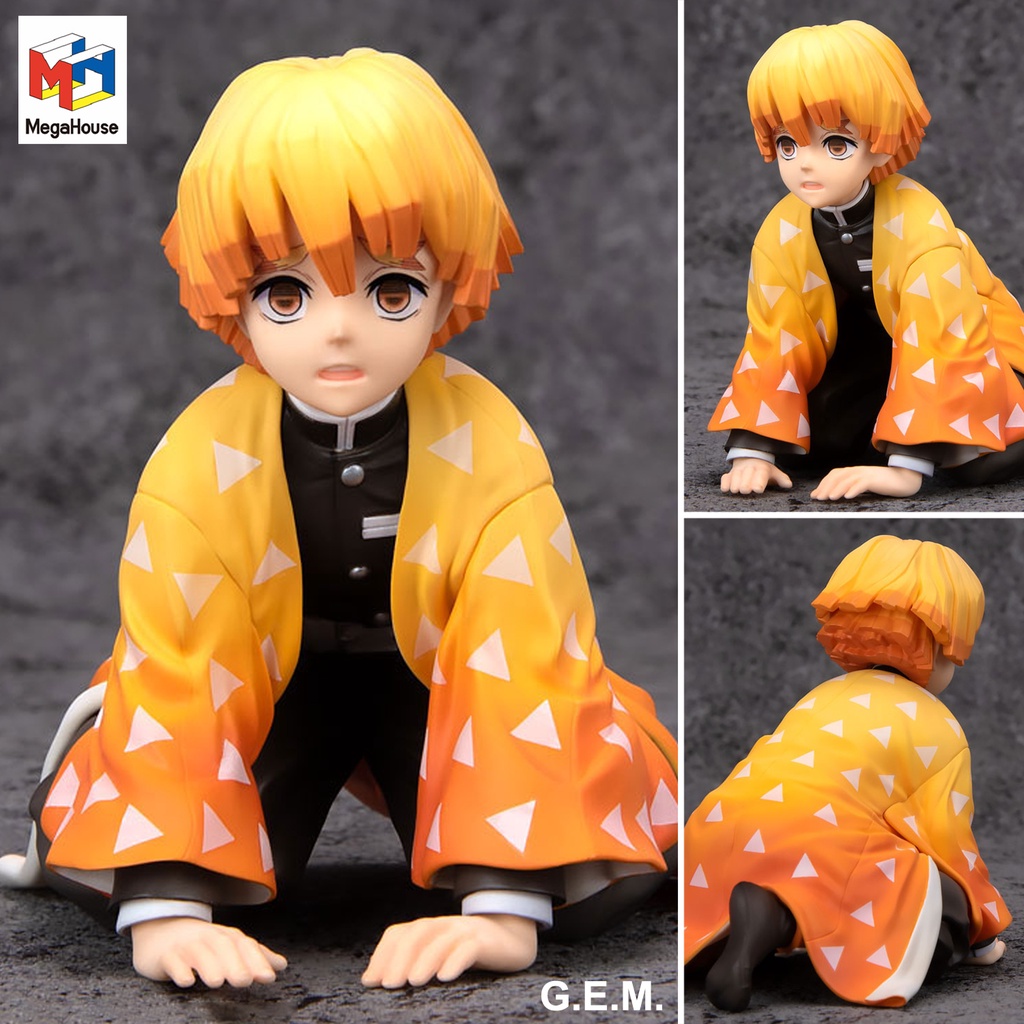 งานแท้ MegaHouse G.E.M. Series Demon Slayer Kimetsu no Yaiba ดาบพิฆาตอสูร Agatsuma Zenitsu kun เซ็นน