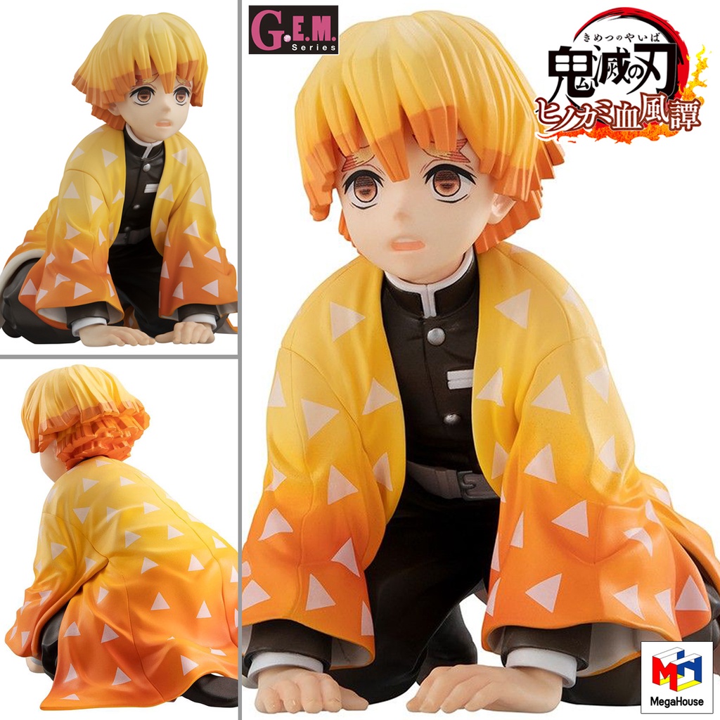 ของแท้ Mega House G.E.M. Series Demon Slayer Kimetsu no Yaiba ดาบพิฆาตอสูร Agatsuma Zenitsu kun เซ็น