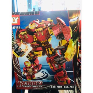 LY76015 AVENGER HEROES IRONMAN HULK BUSTER ROBOT GLOVE HAND 
LEGO เลโก้ ไอรอ่นแมนซีรี่ย์ 
จำนวน 650 ชิ้น