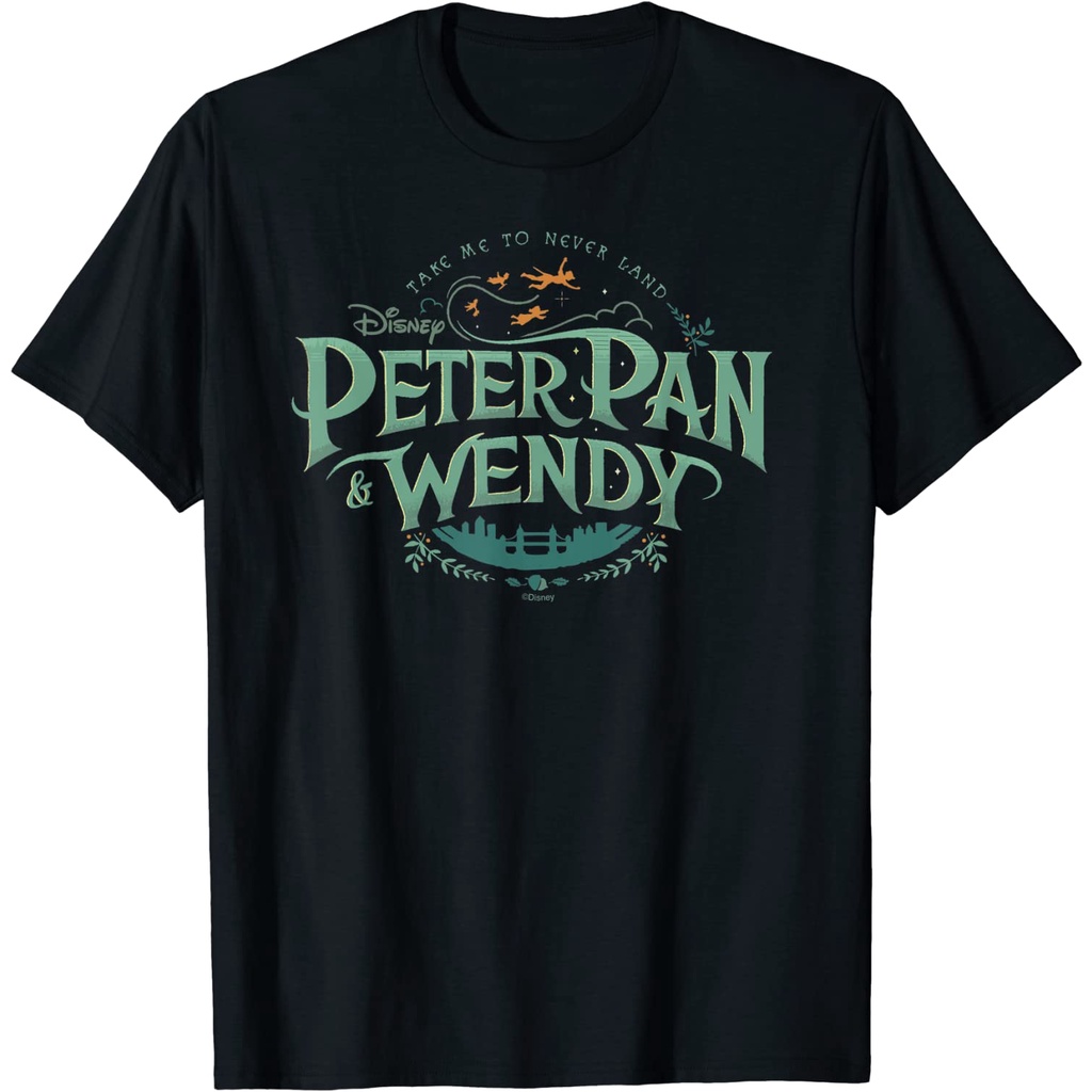 เสื้อยืด Disney Peter Pan &amp; Wendy Take Me To Never Land Disney+