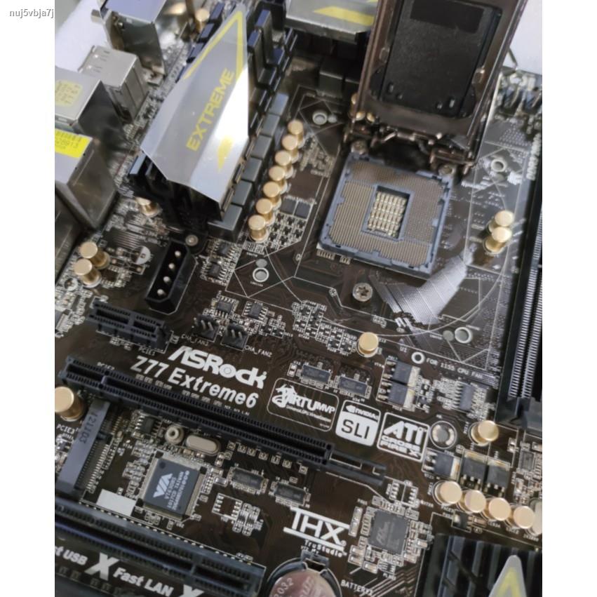 ASRock Z77 Extreme4/6 Desktop Board Z77 Motherboard Slot LGA1155 DDR3 SATA3 USB3.0 Support I7 3770K