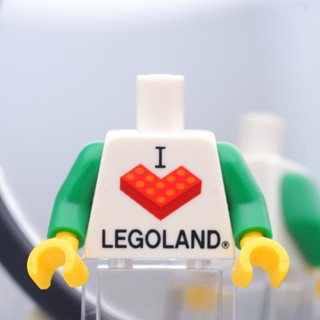 LEGO Torso I Love Legoland TORSO - LEGO® Minifigures Authentic เลโก้แท้