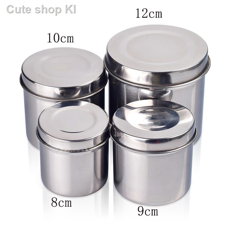 Dental Stainless Steel Disinfection Jar Stainless Steel For Cotton Wool Tank Sterilization Container