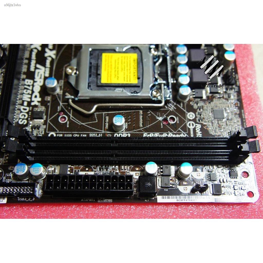Used original for ASRock B75M-DGS GL desktop motherboard LGA 1155 B75 USB3  Motherboard will test before shipping