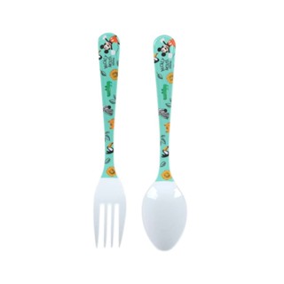 THE RICH BUYER ช้อนส้อมชา รุ่น SP/F 359 ลาย Mickey ช้อน ช้อนตักอาหาร