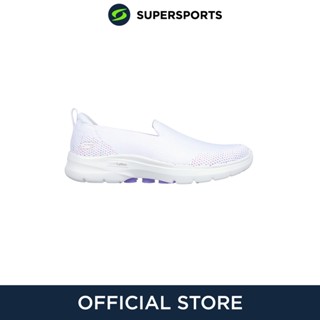 SKECHERS GOwalk 6 - Bright Stars รองเท้าลำลองผู้หญิง รองเท้าผ้าใบ