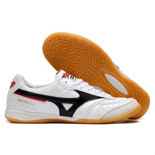 รองเท้าฟุตบอล Mizuno Morelia Sala Japn Ic พื้นแบน ไซซ์ 39-45 สําหรับผู้ชาย