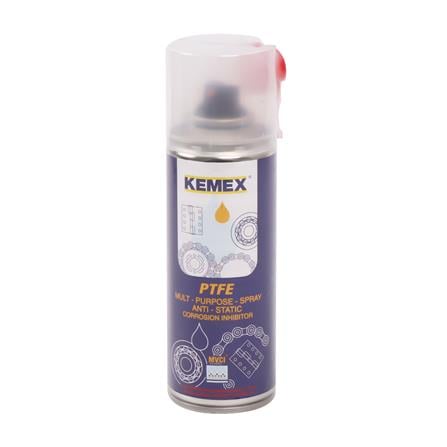 สเปรย์หล่อลื่นอเนกประสงค์ KEMEX PTFE 200 มล. สีใส