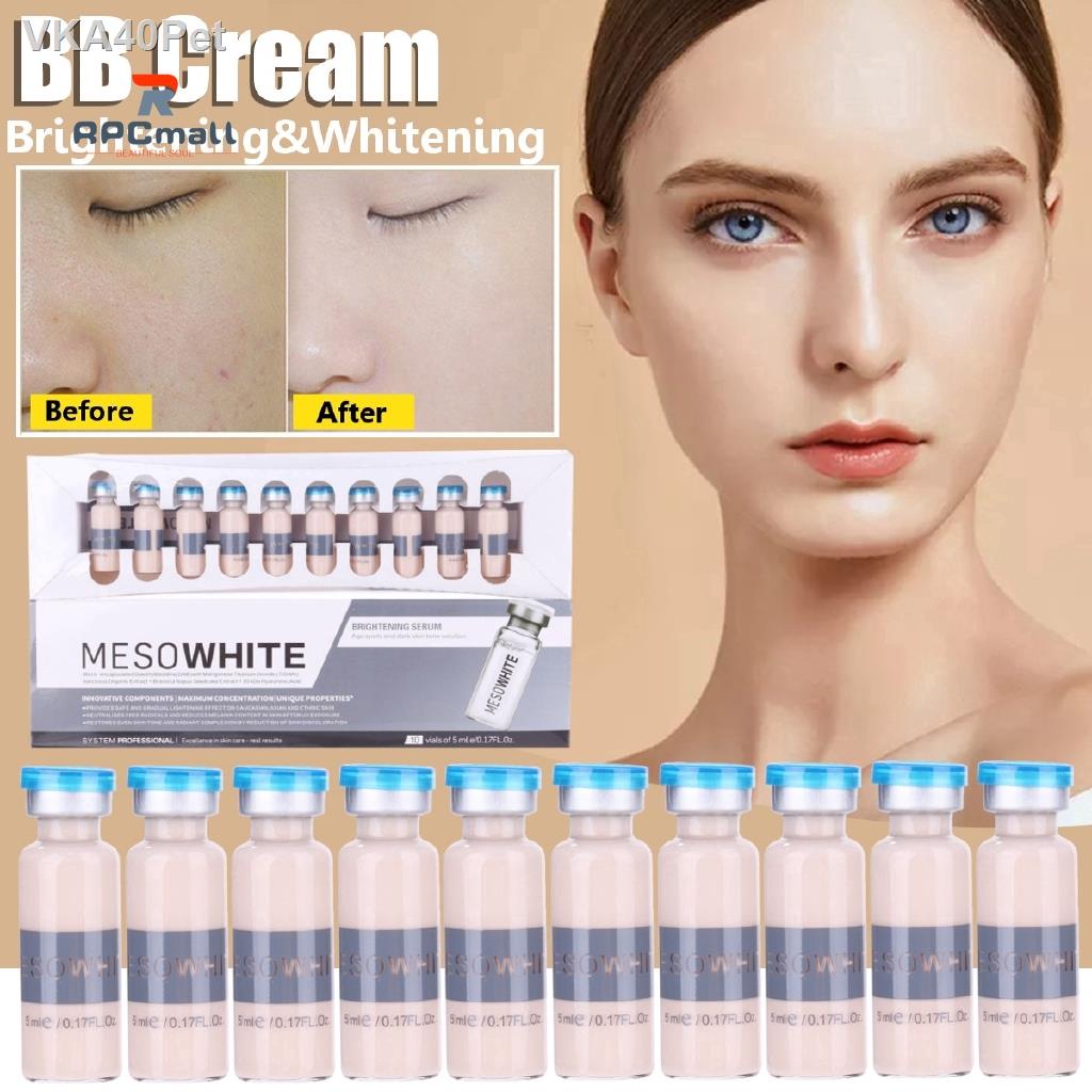 RPCmall 10 bottles BB Glow Cream Serum Meso White Liquid Foundation Fashion Cosmetic Set