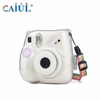 Fuji Polaroid mini7s/mini7c/7+ เคสโพลารอยด์ใส เคสกล้องโพลารอยด์