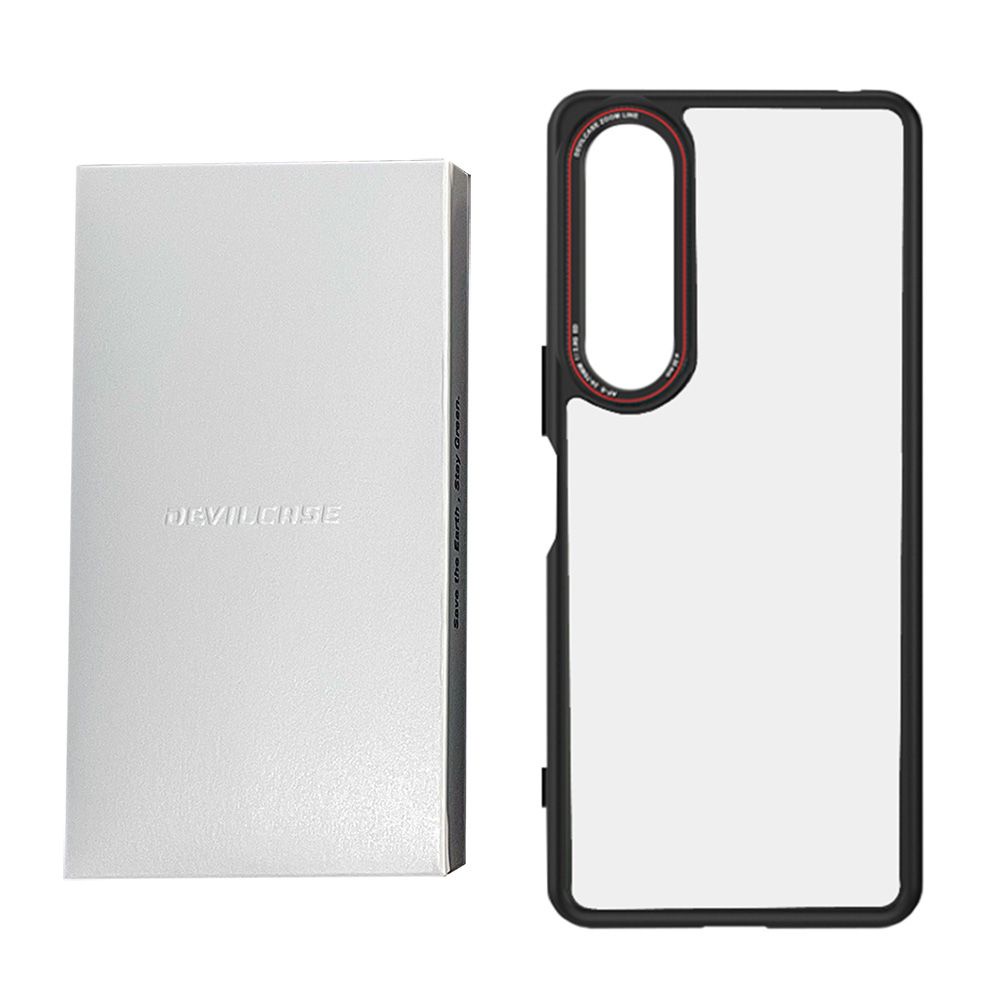 DEVILCASE Guardian Standard Phone Case (Black, Optical Ver.) for SONY Xperia 1 V