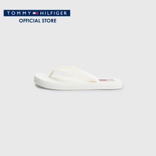 Tommy Hilfiger รองเท้าแตะผู้หญิง รุ่น EN0EN02194 YBL - สีขาว