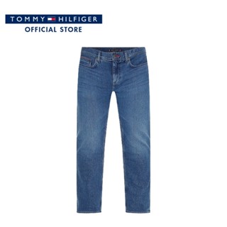 Tommy Hilfiger กางเกงยีนส์ผู้ชาย รุ่น MW0MW29598 1A7 - สีน้ำเงิน