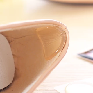 ซิลิโคนเจลกันกัด เจลกันรองเท้ากัด พร้อมกาวในตัว ถนอมส้นเท้า (แบบ 6ชิ้น)