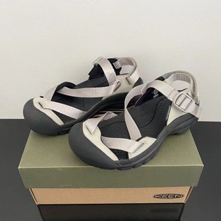 KEEN รองเท้าแตะ Baotou สำหรับผู้ชายและผู้หญิงรองเท้าเดินป่ากันลื่นรองเท้าลุยน้ำ