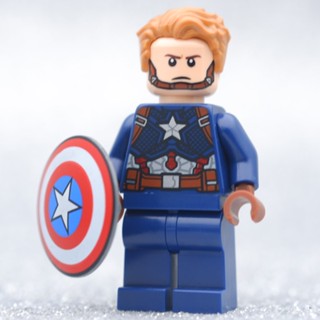 LEGO Captain America Final Battle (76192) HERO MARVEL - LEGO เลโก้ มินิฟิกเกอร์ ตัวต่อ ของเล่น