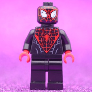 LEGO Spider Man Miles Morales *used ( สินค้ามือสอง ) HERO MARVEL - LEGO เลโก้ มินิฟิกเกอร์ ตัวต่อ ของเล่น