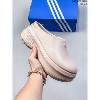 Adidas ADIFOM STAN MULE รองเท้าแตะ พื้นหนา ระบายอากาศ เพิ่มความสูง สําหรับผู้หญิง